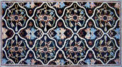 CR98 Colorful decorative floral Mosaic