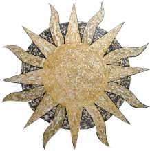 MD251 Big shining sun art Mosaic