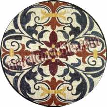 MD716 colorful floral art Mosaic