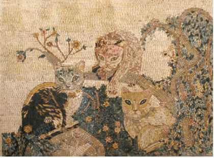 Cats Collection Mosaic Art