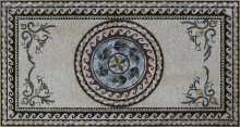 Greco Roman Mosaic Floor Rug